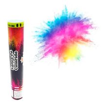 Lança Confetes Pó Colorido Laranja - 1 unidade - Silver Festas - Magazine 25