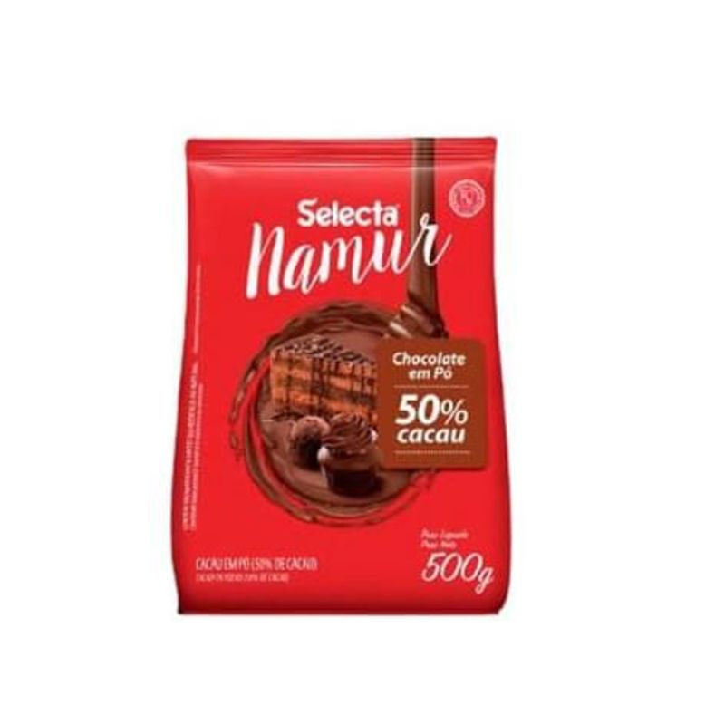 Chocolate em Pó - 50% Cacau Namur - Mix Rizzo Confeitaria