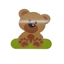 Personagem MDF Urso - 1 unidade - Rizzo