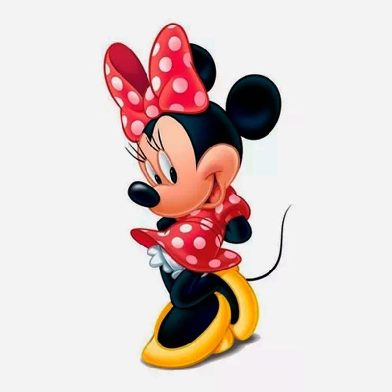 Personagem MDF Minnie - 1 unidade - Magazine 25