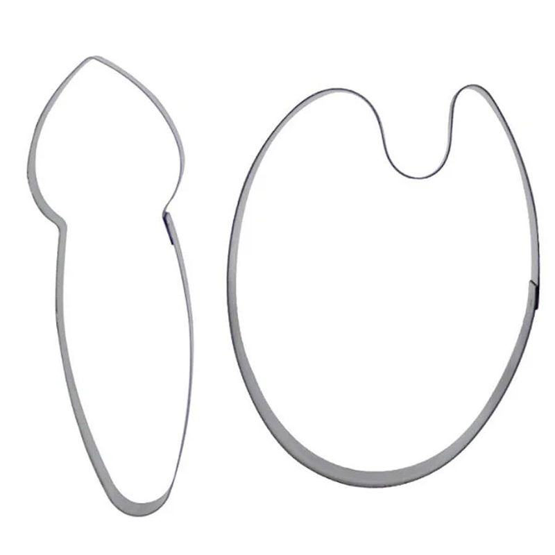Kit Cortador Paleta e Pincel P - Ref.440 - 2 unidades - RR CORTADORES - Magazine 25