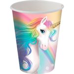 Copo de Papel - Unicornio 180ml - 8 unidades - Festcolor - Rizzo