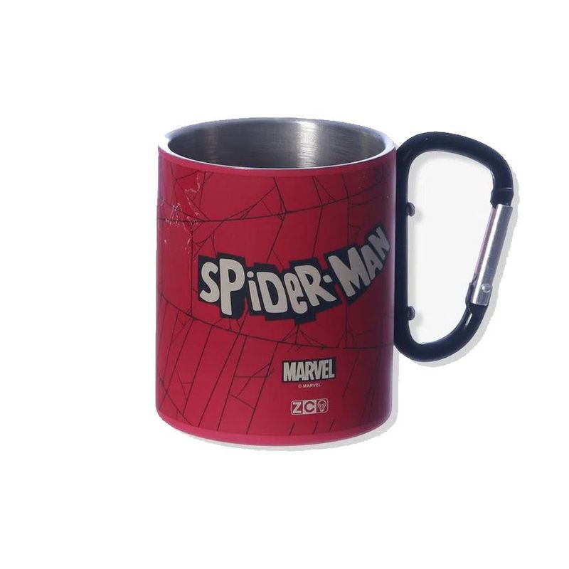 Caneca Mosquetão Spider-Man - 300ml - 1 unidade - Zona Criativa - Magazine 25