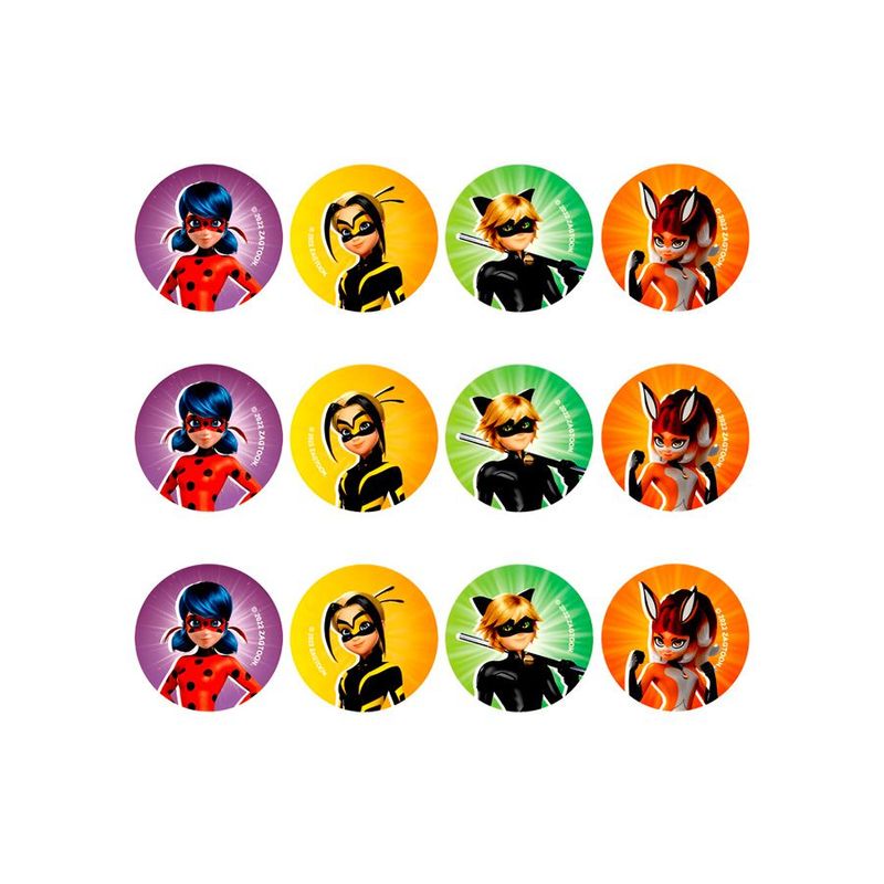 Aplique Imp em EVA - Lady Bug - 12 unidades - Piffer - Magazine 25