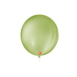 Balão de Festa Látex Liso 9''23cm Redondo  - Verde Eucalípto - 50 unidades - Balões São Roque - magazine 25