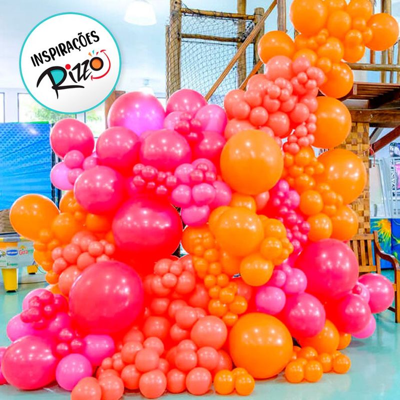 Balão Profissional Premium Uniq 11''27cm - Rosa Quartz - 25 unidades - Balões São Roque - magazine 25