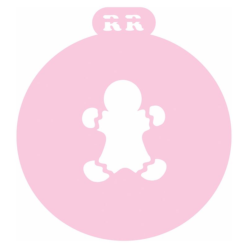 Stencil Boneco de Gengibre - Ref.4085 - 1 unidade - RR Cortadores - Magazine 25