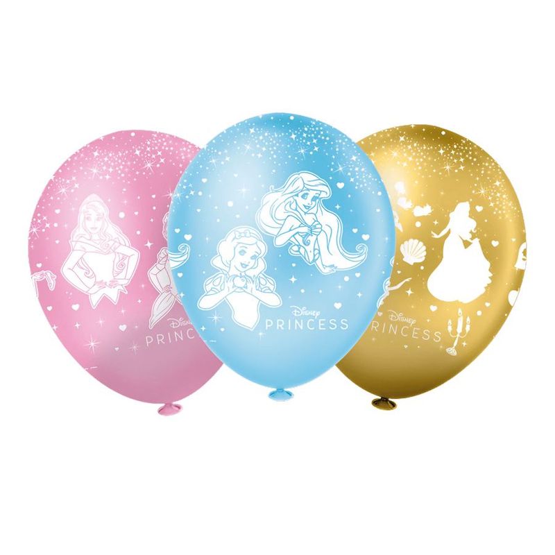 Balão de Látex - Jardim das Princesas - 12" 31cm  - 10 unidades - Regina Festas - Magazine 25