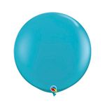 Balão Gigante de Festa em Latex 3ft (90cm) - Tropical Teal (Azul Tropical) - 2 unidades - Qualatex - magazine 25