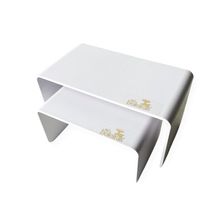Kit Suporte para Doces Elevadores - Branco - 2 unidades - Só Boleiras - Magazine 25