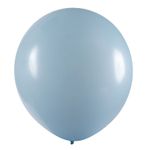 Balão de Festa Redondo Profissional Látex Liso 24'' 60cm - Azul Claro - 3 unidades - Art-Latex - magazine 25