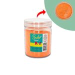 Glitter para Balões Brilho Poliéster 100 g - Ref. 7083 - Laranja Neon - 1 unidade - Magazine 25