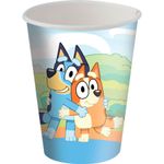 Copo de Papel - Bluey 180ml - 8 unidades - Festcolor - Magazine 25