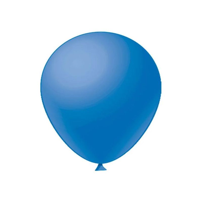 Balão de Festa Látex Big - Azul Neon - 1 unidade - FestBall - magazine 25