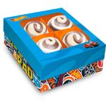 Caixa 4 Bombons Quadrado com Visor - Hot Wheels - 1 unidade - Festcolor - Magazine 25