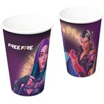 Copo de Papel - Free Fire 180ml - 8 unidades - Festcolor - Magazine 25