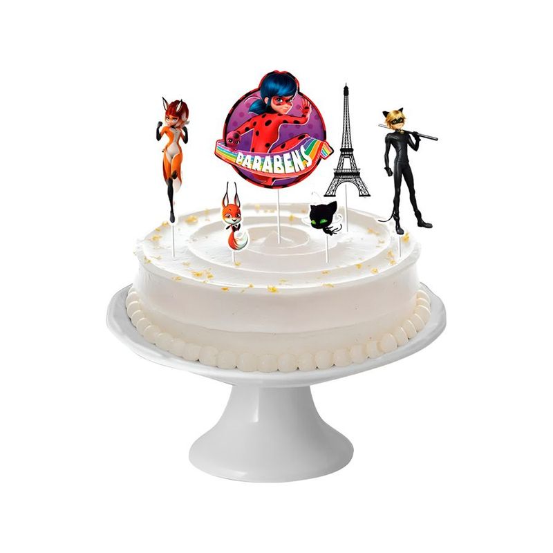 Decoração de Bolo - Lady Bug - 6 unidades - Regina - Magazine 25