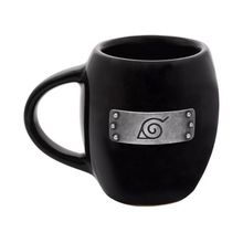 Caneca de Porcelana Oval Aldeia da Folha Naruto - 350ml - 1 unidade - Zona Criativa - Magazine 25