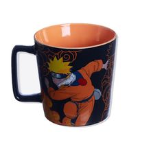 Caneca de Cerâmica Buck Naruto Uzumaki - 400ml - 1 unidade - Zona Criativa - Magazine 25