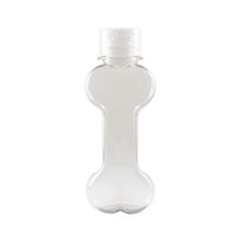 Mini Tubete Lembrancinha Ossinho 13cm - Transparente - 10 unidades - Magazine 25