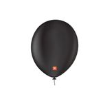 Balão Profissional Premium Uniq 9''23cm - Preto Onix - 25 unidades - Balões São Roque - magazine 25