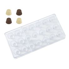 Forma De Plástico - Bombom Cupcakes - 27,5x13,5x2cm - 1 unidade - Silver Plastic - Magazine 25