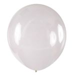 Balão de Festa Redondo Profissional Látex Liso 24'' 60cm - Cristal - 3 unidades - Art Latex - magazine 25