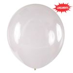 Balão de Festa Redondo Profissional Látex Liso 24'' 60cm - Cristal - 3 unidades - Art Latex - magazine 25