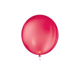 Balão de Festa Látex Liso 9''23cm Redondo - Rubi - 50 unidades - Balões São Roque - magazine 25