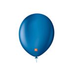 Balão Profissional Premium Uniq 9''23cm - Azul Clássico - 25 unidades - Balões São Roque - magazine 25