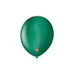 Balão Profissional Premium Uniq 9''23cm - Verde Floresta - 25 unidades - Balões São Roque - magazine 25