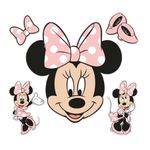 Kit Decorativo - Minnie Mouse Rosa - 1 unidade - Regina - Magazine 25