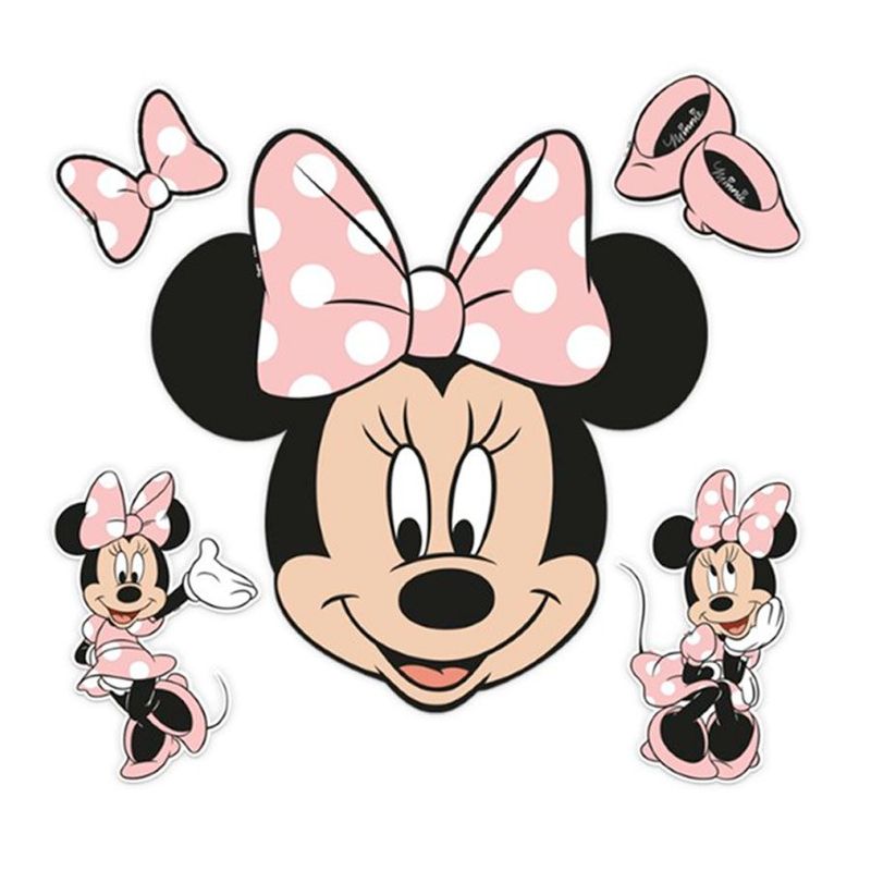 Kit Decorativo - Minnie Mouse Rosa - 1 unidade - Regina - Magazine 25