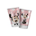 Copo de Papel - Minnie Mouse Rosa 180ml - 8 unidades - Regina - Magazine 25