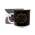 Caneca de Cerâmica Simbolo Star Wars - 350ml - 1 unidade - Zona Criativa - Magazine 25