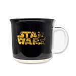 Caneca de Cerâmica Simbolo Star Wars - 350ml - 1 unidade - Zona Criativa - Magazine 25