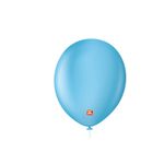 Balão Profissional Premium Uniq 11''27cm - Azul Light - 25 unidades - Balões São Roque - magazine 25