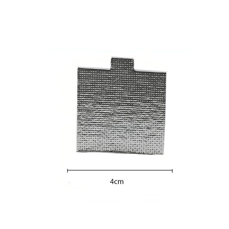 Base Class para Doce Quadrada - Prata - 4cm - 25 unidades - Stalden - Magazine 25