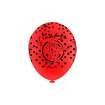 Balão de Festa Decorado Lady Bug 12" 30,5cm - 10 unidades - Regina - Magazine 25