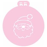 Stencil Papai Noel - Ref.4086 - 1 unidade - RR Cortadores - Magazine 25