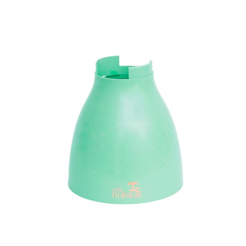 Pé Cogumelo Fosco - 120mm - Verde Claro  - 1 unidade - Só Boleiras - Magazine 25