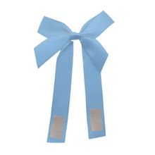 Laço Perfeito de Fita de Cetim com Adesivo - Azul Mar - G 7x21,5cm - 3 unidades - Cromus - Magazine 25