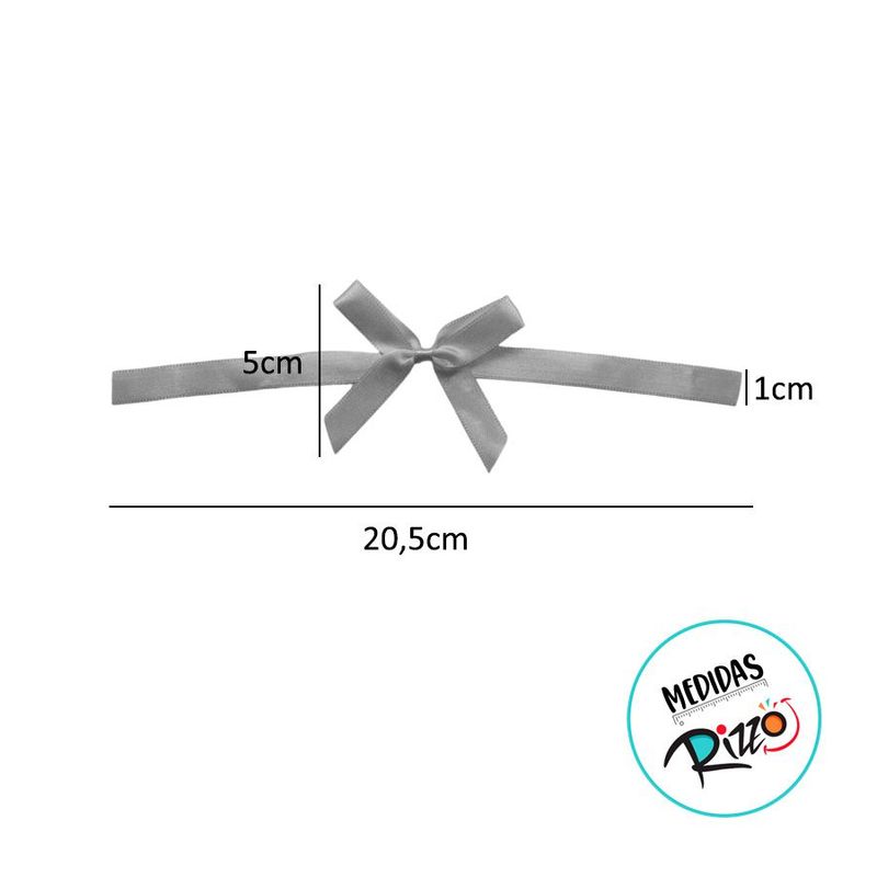 Laço Perfeito de Fita de Cetim com Adesivo - Rosa Chá - P 5x20,5cm - 3 unidades - Cromus - Magazine 25