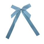 Laço Perfeito de Fita de Cetim com Adesivo - Azul Mar - P 5x20,5cm - 3 unidades - Cromus - Magazine 25