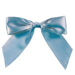 Laço Perfeito de Fita de Cetim com Lacre Prático - Azul Mar - G 11x13cm - 3 unidades - Cromus - Magazine 25