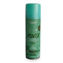 Tinta Temporária Spray para Cabelo - Verde Pastel - 135ml/85g - 1 unidade - Popper - Magazine 25