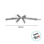 Laço Perfeito de Fita de Cetim com Adesivo - Azul Intenso - P 5x20,5cm - 3 unidades - Cromus - Magazine 25