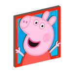 Quadro Decorativo MDF - Peppa Pig - 1 unidade - FestColor - Magazine 25
