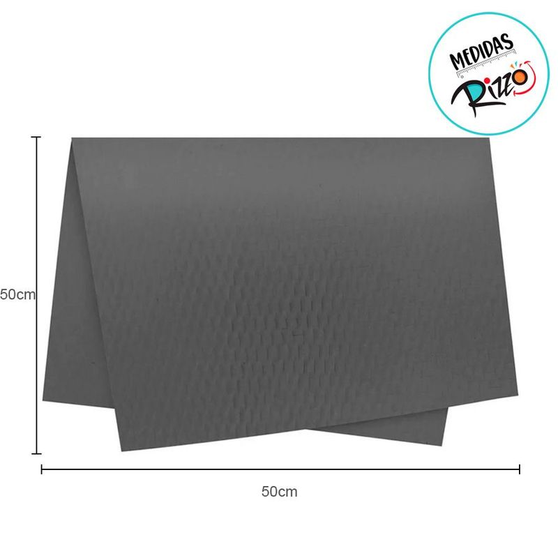 Papel Colmeia - 50x50cm - Marrom - 10 unidades - Cromus - Magazine 25