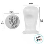 Kit Carimbos - Signos - 2cm - 12 unidades - BlueStar - Magazine 25